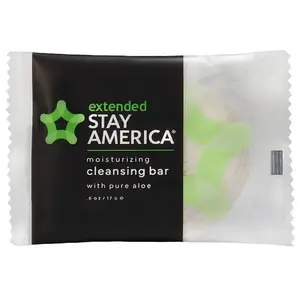 Extended STAY AMERICA ESA02-CB600 Sachet Wrapped Cleansing Bar .6oz / 17g - pack of 600