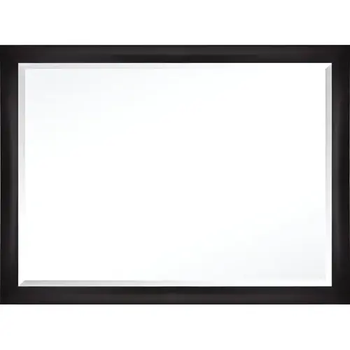Fornari Vanity Beveled Glass Mirror 48 X 36" Black - pack of 4 Fornari Vanity Beveled Glass Mirror 48 X 36" Black - pack of 4