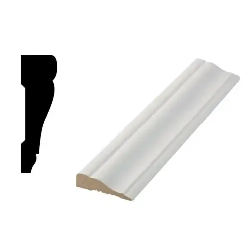442 White Primed Mdf Casing 19/32x2-1/4x96" - pack of 5 442 White Primed Mdf Casing 19/32x2-1/4x96" - pack of 5