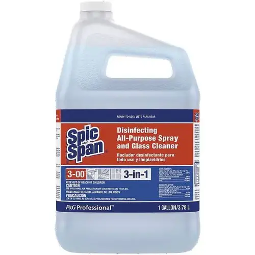 1 Gal Disinfecting All Purpose & Glass Cleaner W/ Spray Bottle - pack of 3 1 Gal Disinfecting All Purpose & Glass Cleaner W/ Spray Bottle - pack of 3