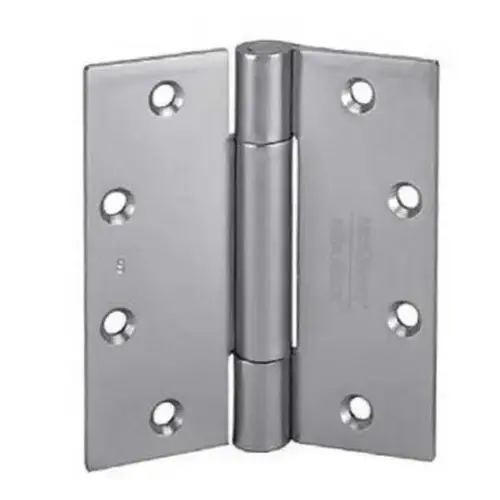 1502 Single Acting Spring Hinge Standard Weight 4.5 X 4.5 Satin Chrome - pack of 3 1502 Single Acting Spring Hinge Standard Weight 4.5 X 4.5 Satin Chrome - pack of 3