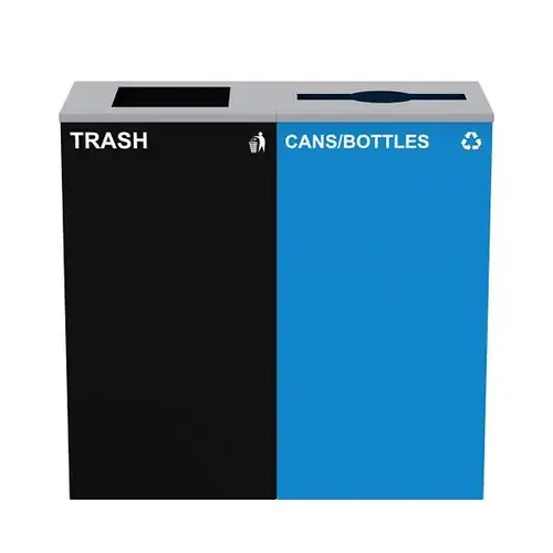 58g Blue Mixed Recycling Bin Station - pack of 2 58g Blue Mixed Recycling Bin Station - pack of 2