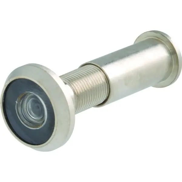 GENERIC PRIVATE BRAND 180 Degree Plastic Lens Door Viewer Satin Nickel - pack of 25 W-008B GENERIC PRIVATE BRAND 180 Degree Plastic Lens Door Viewer Satin Nickel - pack of 25 W-008B