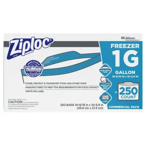 Freezer Bag Gallon - pack of 250 Freezer Bag Gallon - pack of 250