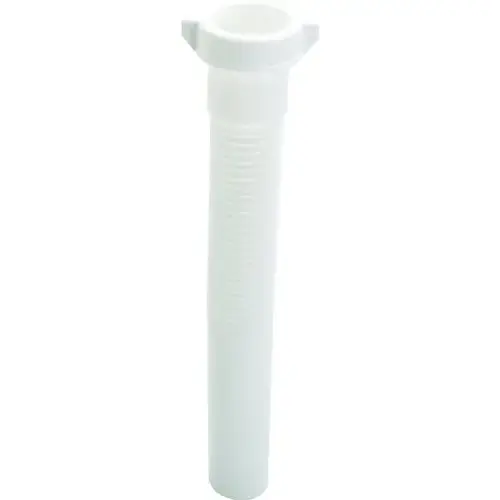 Pvc Tubular Tailpiece Threaded 1-1/2" X 12" Flexible - pack of 2 Pvc Tubular Tailpiece Threaded 1-1/2" X 12" Flexible - pack of 2