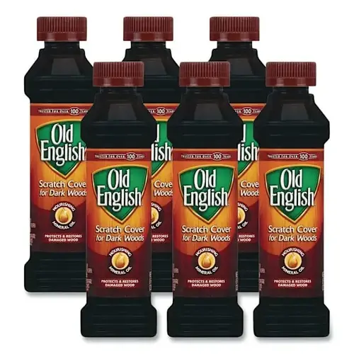 Furniture Scratch Cover For Dark Woods 8 Oz - pack of 6 Furniture Scratch Cover For Dark Woods 8 Oz - pack of 6
