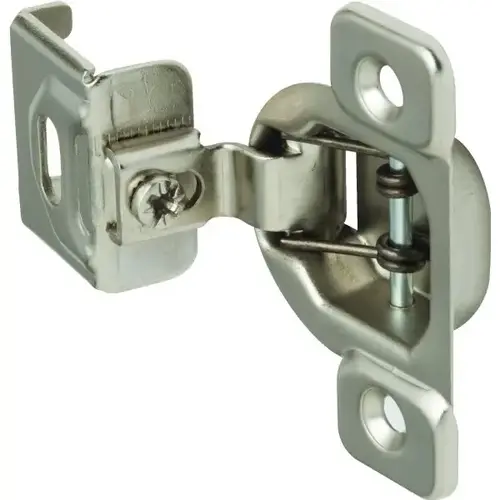 1-1/4" Overlay Self-Closing Concealed Hinge, Frame Cabinets Nickel - pack of 2 1-1/4" Overlay Self-Closing Concealed Hinge, Frame Cabinets Nickel - pack of 2
