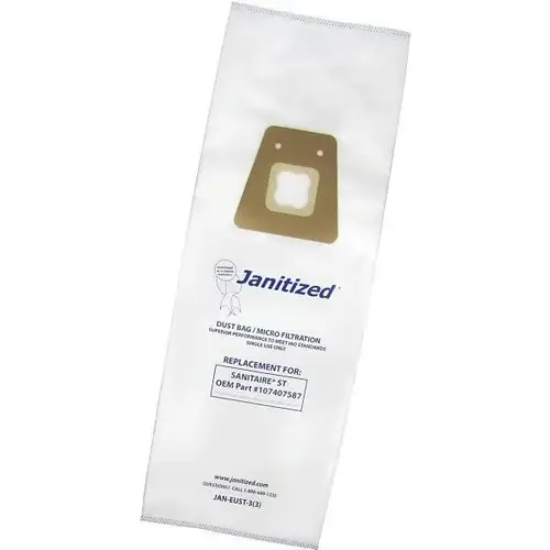 Sanitaire Style St Vacuum Bag, Eq To 63213a/B - pack of 12 Sanitaire Style St Vacuum Bag, Eq To 63213a/B - pack of 12