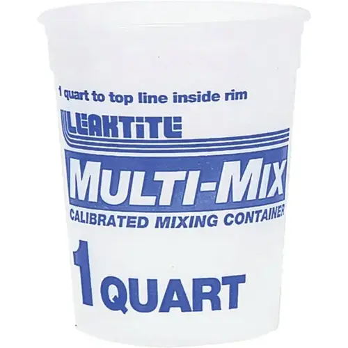 35023 2m3 1 Qt Multi Mix Container - pack of 50 35023 2m3 1 Qt Multi Mix Container - pack of 50