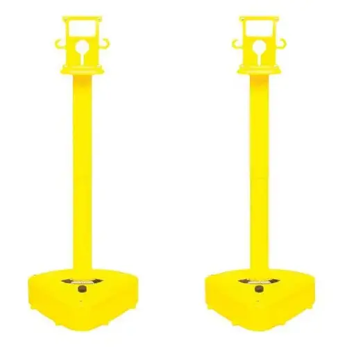 Yellow X-Treme Duty Stanchion - pack of 2 Yellow X-Treme Duty Stanchion - pack of 2