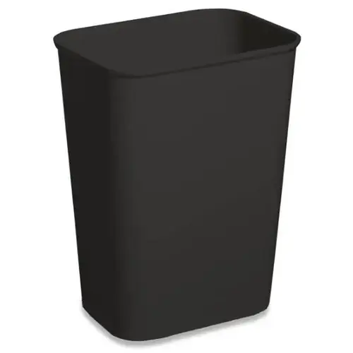 8 Qt. Decorative Trash Can (Black) - pack of 6 8 Qt. Decorative Trash Can (Black) - pack of 6