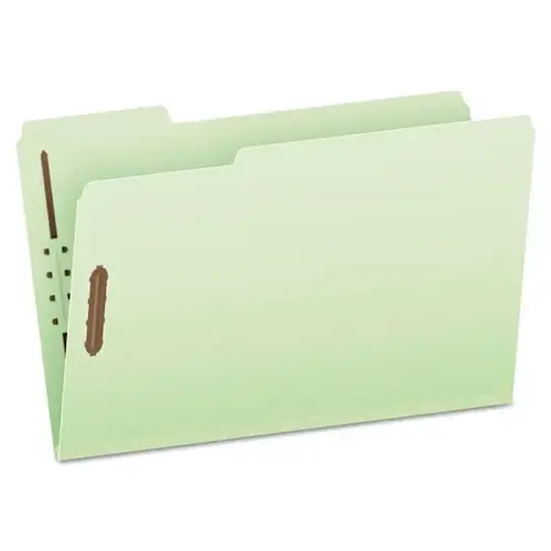 1/3 Tab Legal Fastener Folder 8.5"X 14" Gray/Green - pack of 25 1/3 Tab Legal Fastener Folder 8.5"X 14" Gray/Green - pack of 25