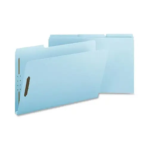 Legal Fastener Folder 8.5" X 14" Light Blue - pack of 25 Legal Fastener Folder 8.5" X 14" Light Blue - pack of 25