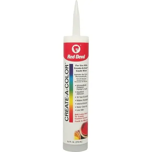 0409 9.4 Oz. Create-A-Color Acrylic Caulk - pack of 12 0409 9.4 Oz. Create-A-Color Acrylic Caulk - pack of 12