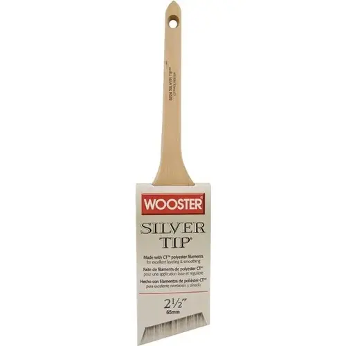 5224 2-1/2" Silver Tip Thin Angle Sash Brush - pack of 6 5224 2-1/2" Silver Tip Thin Angle Sash Brush - pack of 6