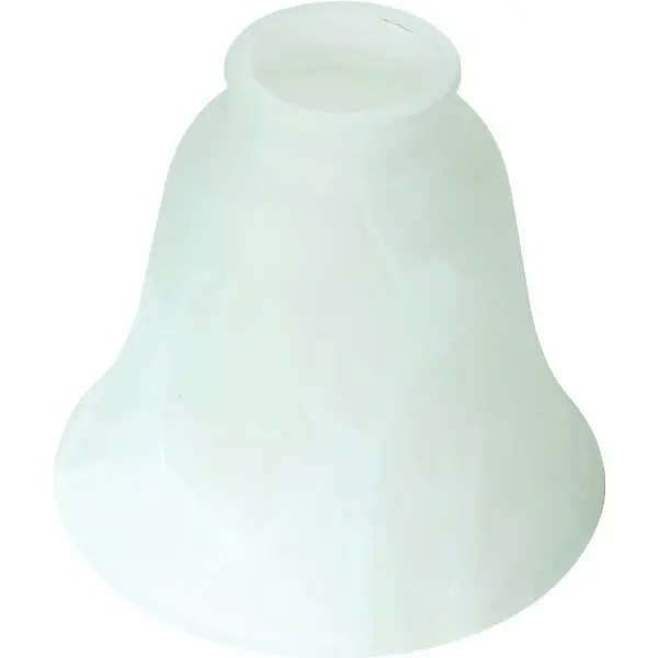 GENERIC PRIVATE BRAND Alabster Glass 4-3/4h X 2-1/4 - pack of 4 315118