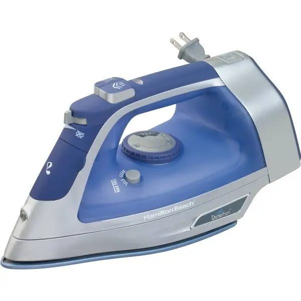 HAMILTON BEACH Durathon Retractable Cord Iron 3 Way Auto Shutoff Steam - pack of 2 19803