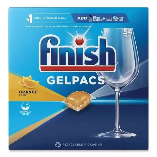 Dish Detergent Gelpacs, Orange Scent - pack of 216 Dish Detergent Gelpacs, Orange Scent - pack of 216