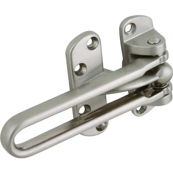 GENERIC PRIVATE BRAND 2 In Cast Zinc Door Slide Security Door Lock Satin Nickel - pack of 10 W-039B10