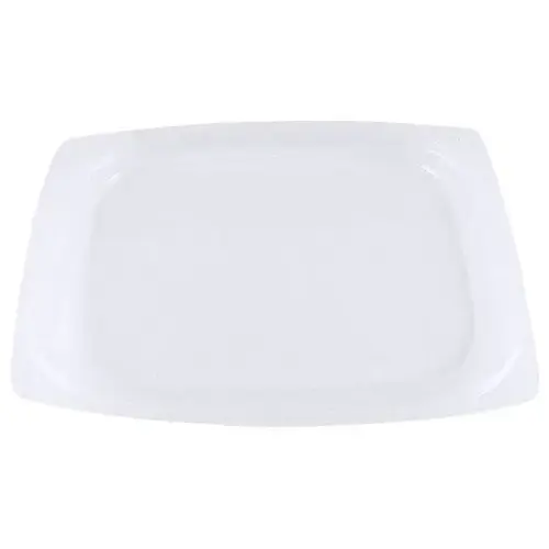 Pla Rectangular Deli Container Lid, 4.8x5.9x0.3,clear - pack of 900 Pla Rectangular Deli Container Lid, 4.8x5.9x0.3,clear - pack of 900