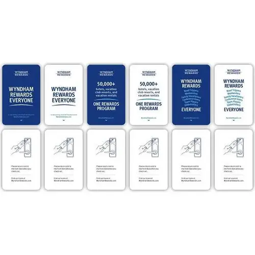 Wyndham Rewards RFID Keycards - pack of 250 Wyndham Rewards RFID Keycards - pack of 250