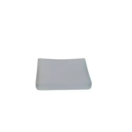 Serenity Collection Frost Square Soap Dish - pack of 12 Serenity Collection Frost Square Soap Dish - pack of 12