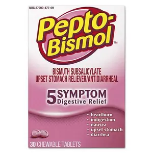 Pepto-Bismol 3977 Chewable Tablets, Original Flavor - pack of 720