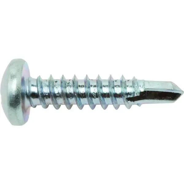 GENERIC PRIVATE BRAND Wellsco 1/4 X 3/4 Philips Pan Head Self-Drilling Screws Zinc - pack of 20 21-9711