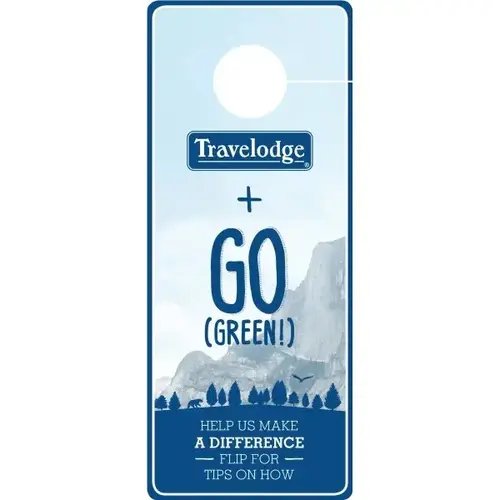 By Wyndham Conservation Door Hanger - pack of 100 By Wyndham Conservation Door Hanger - pack of 100