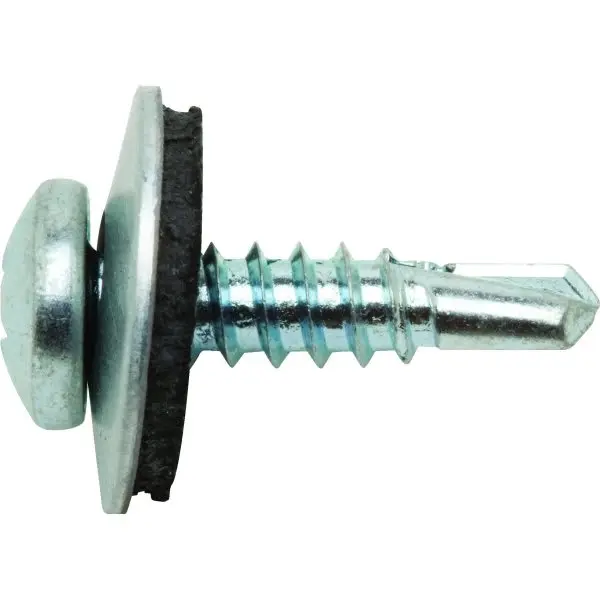 GENERIC PRIVATE BRAND Wellsco 12-14 X 3/4 Philips Pan Head Self-Drilling Screws Zinc - pack of 20 21-9713