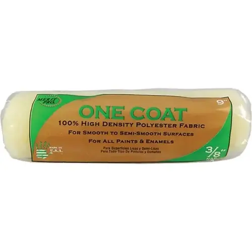 00100 9" One Coat 3/8" Nap Roller Cover - pack of 12 00100 9" One Coat 3/8" Nap Roller Cover - pack of 12