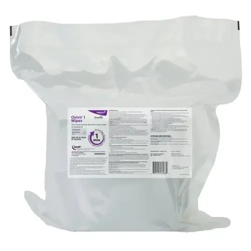 Oxivir 1 One-Step Disinfectant Multi Surface Wipe AHP Refill Colorless - pack of 4 Oxivir 1 One-Step Disinfectant Multi Surface Wipe AHP Refill Colorless - pack of 4