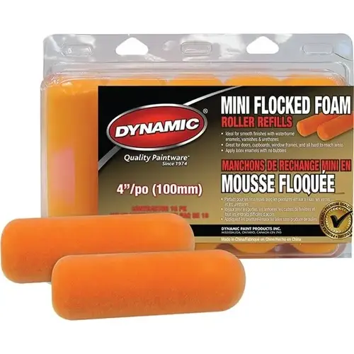 Hm005502 100mm 4" Mini Flocked Foam Refill - pack of 20 Hm005502 100mm 4" Mini Flocked Foam Refill - pack of 20
