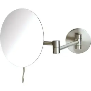 Sharper Image JRT685N 5x Wall Mounted Mirror Nickel Finish - pack of 4