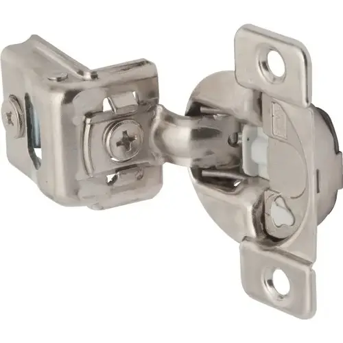 1-1/4" Overlay Soft Close Hinge, 105 Degree Satin Nickel - pack of 2 1-1/4" Overlay Soft Close Hinge, 105 Degree Satin Nickel - pack of 2