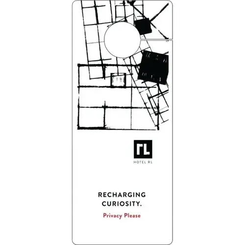Red Lion Hotels Do Not Disturb Sign - pack of 100 Red Lion Hotels Do Not Disturb Sign - pack of 100