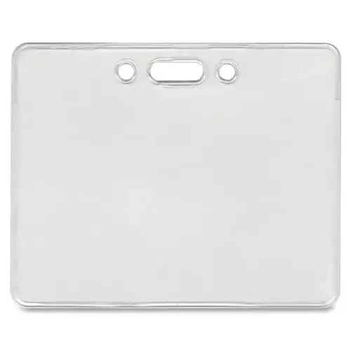 Proximity Card Horizontal Badge Holder 2.25"X3.5" Clear - pack of 50 Proximity Card Horizontal Badge Holder 2.25"X3.5" Clear - pack of 50