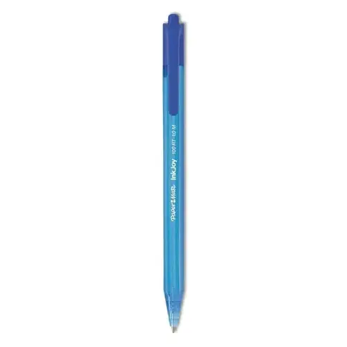 Inkjoy 100 Rt Pen 1 Mm Blue Ink Translucent Blue Barrel - pack of 12 Inkjoy 100 Rt Pen 1 Mm Blue Ink Translucent Blue Barrel - pack of 12