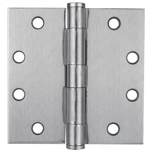 4.5 In. X 4.5 In. Hinge (Brushed Chrome) - pack of 3 4.5 In. X 4.5 In. Hinge (Brushed Chrome) - pack of 3