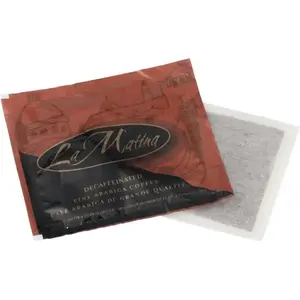 La Matina 1121004 Ricco Decaffeinated 4 Cup Coffee Filterpack - pack of 150