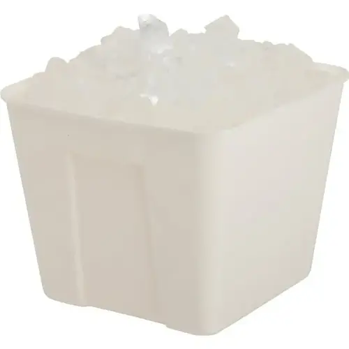 3 Quart Square Ice Bucket, No Handles, Vanilla - pack of 36 3 Quart Square Ice Bucket, No Handles, Vanilla - pack of 36