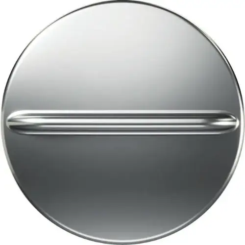 Fixed Peephole Cover, Satin Chrome, Metal Plated Finish - pack of 25 Fixed Peephole Cover, Satin Chrome, Metal Plated Finish - pack of 25