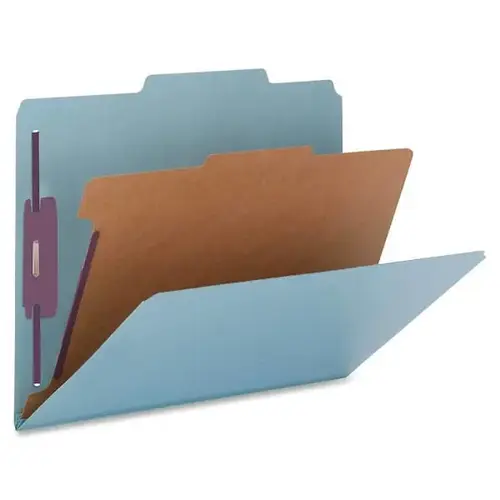 2/5 Legal Classification Folder With Divider 8.5"X14" - pack of 10 2/5 Legal Classification Folder With Divider 8.5"X14" - pack of 10