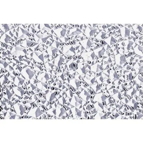 Clear Cracked Ice Acrylic Lens 2 ftX4 ft - pack of 15 Clear Cracked Ice Acrylic Lens 2 ftX4 ft - pack of 15