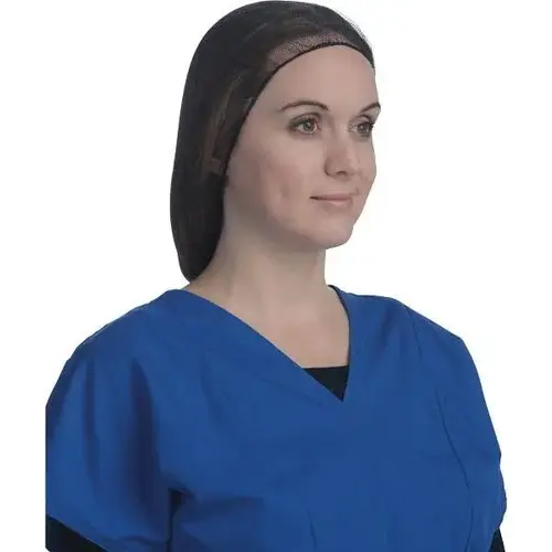 24" Brown Polyester Lightweight Hair Net - pack of 1000 24" Brown Polyester Lightweight Hair Net - pack of 1000