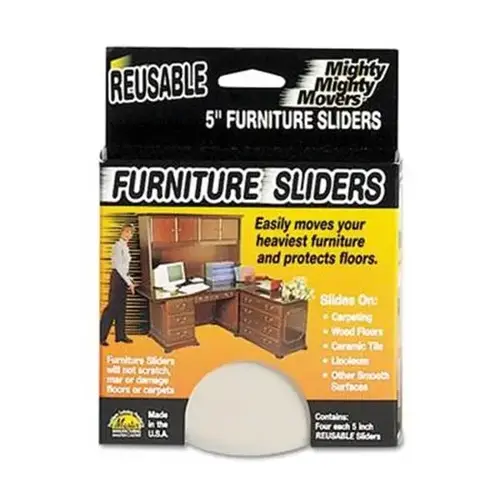 Mighty Movers Reusable Furniture Sliders - pack of 4 Mighty Movers Reusable Furniture Sliders - pack of 4