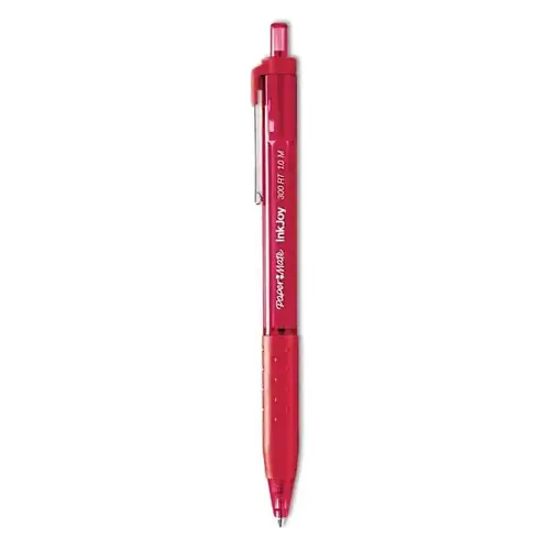 Inkjoy 300 Rt Ballpoint Pen Medium 1 Mm Red Ink/Barrel - pack of 12 Inkjoy 300 Rt Ballpoint Pen Medium 1 Mm Red Ink/Barrel - pack of 12