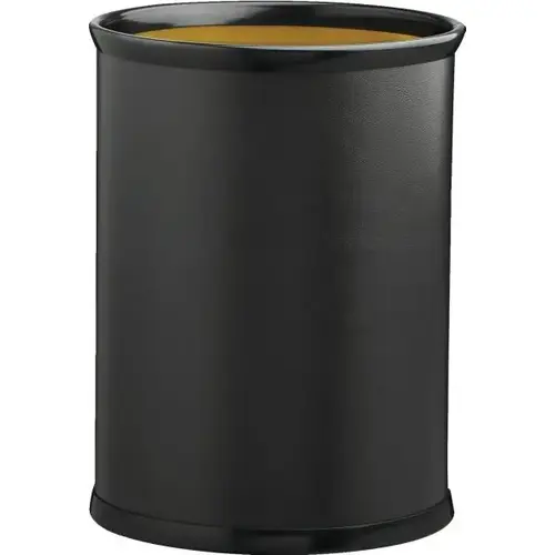 #750 Oval Wastebasket Black - pack of 4 #750 Oval Wastebasket Black - pack of 4