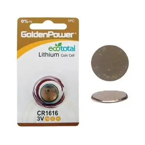 Golden Power CR1616-Bulk Cr1616 Lithium Coin Cell - pack of 25