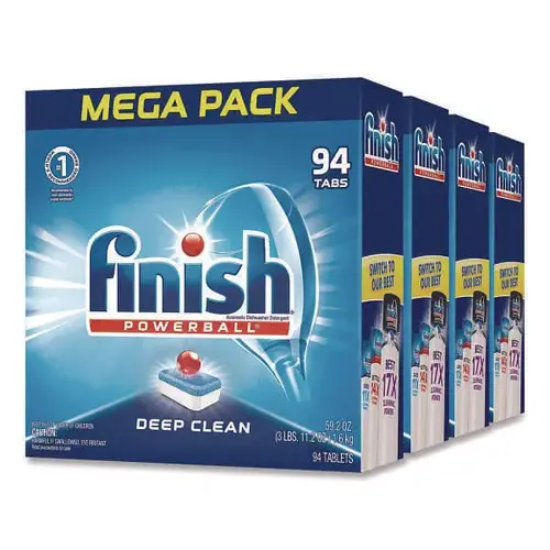 Powerball Dishwasher Tabs, Fresh Scent - pack of 4 Powerball Dishwasher Tabs, Fresh Scent - pack of 4